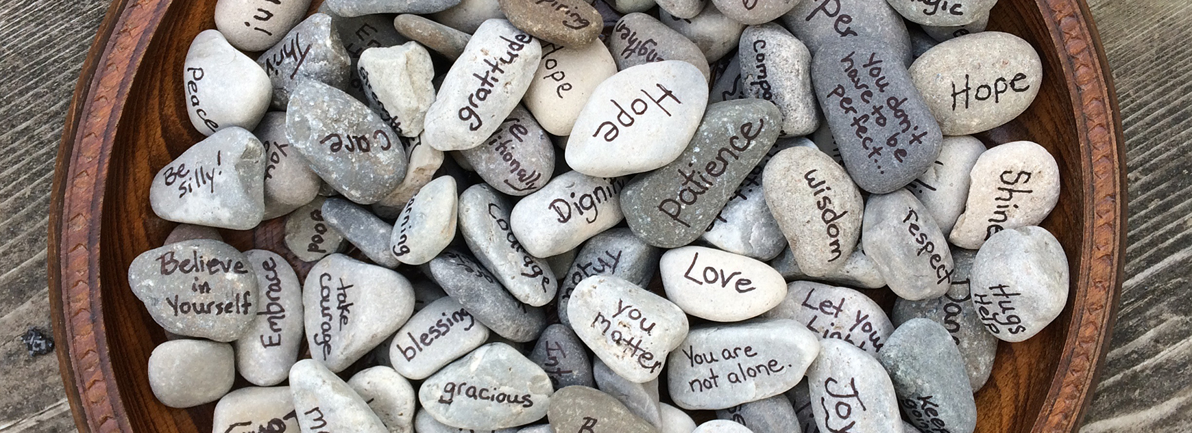 Rocks in Basket