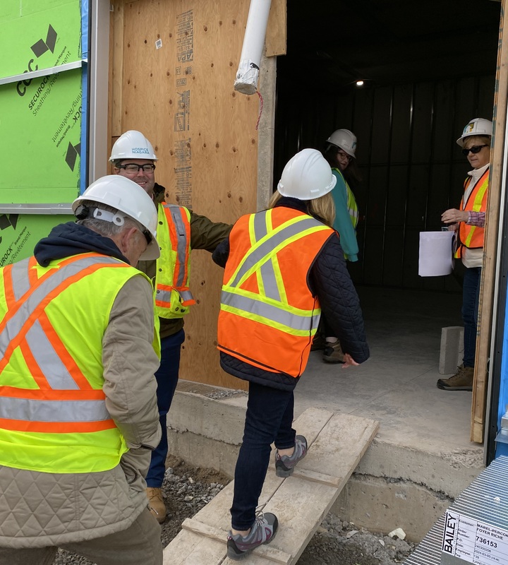 Hospice Niagara Walker House - Construction Underway _ Entry